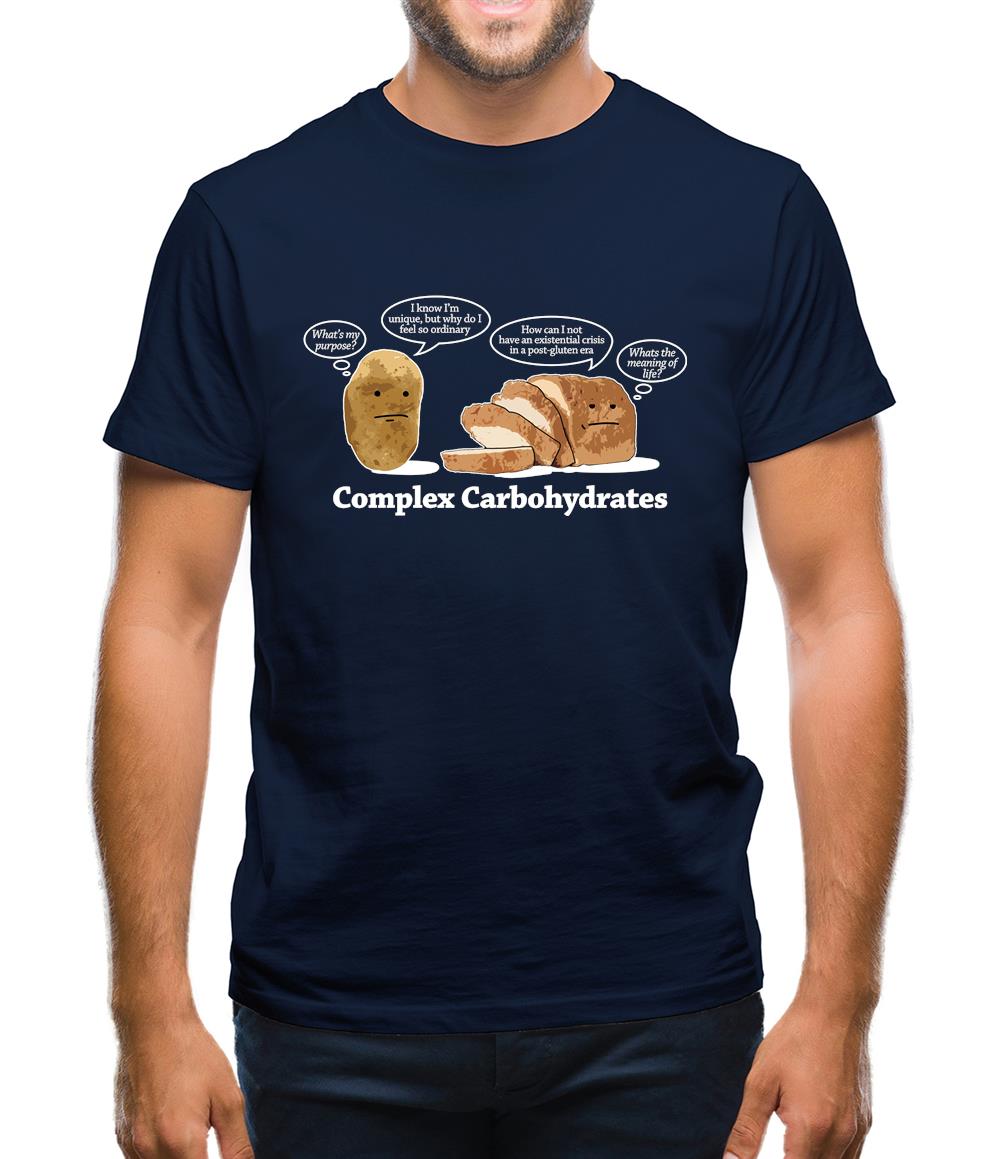 Complex Carbs Mens T-Shirt Complex Carbs Mens T-Shirt