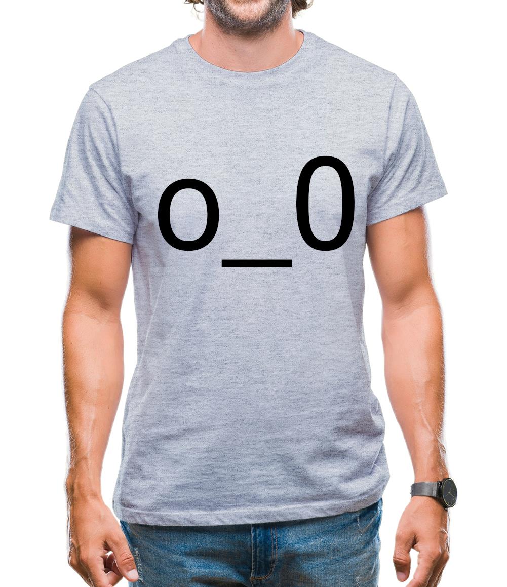 Confused Smiley Mens T-Shirt Confused Smiley Mens T-Shirt