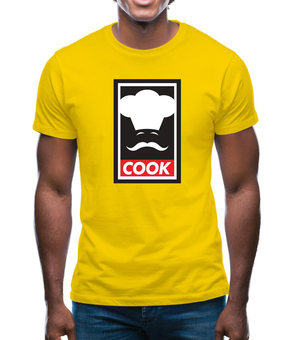 Obey Cook Mens T-Shirt Obey Cook Mens T-Shirt