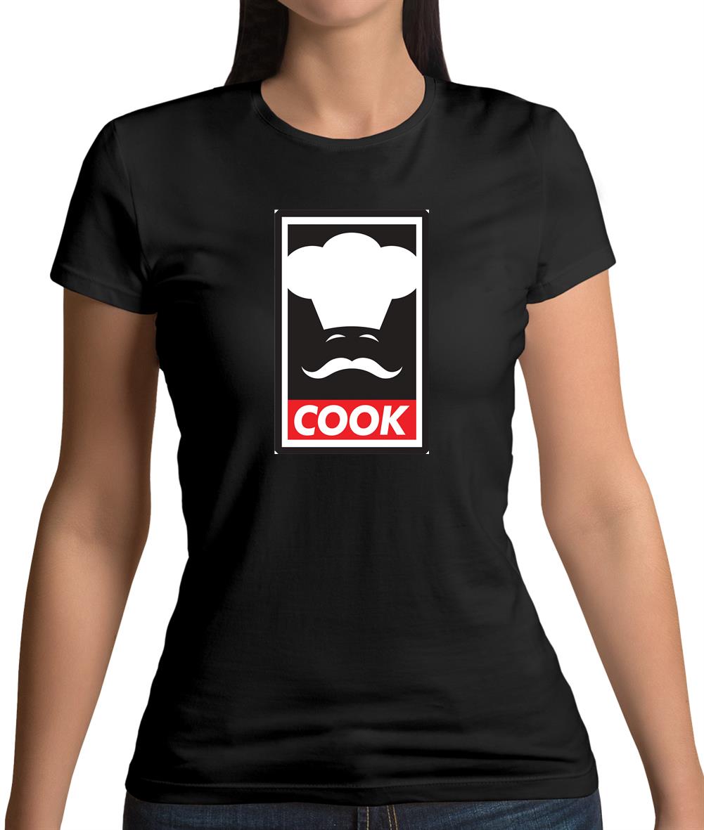 Obey Cook Womens T-Shirt Obey Cook Womens T-Shirt