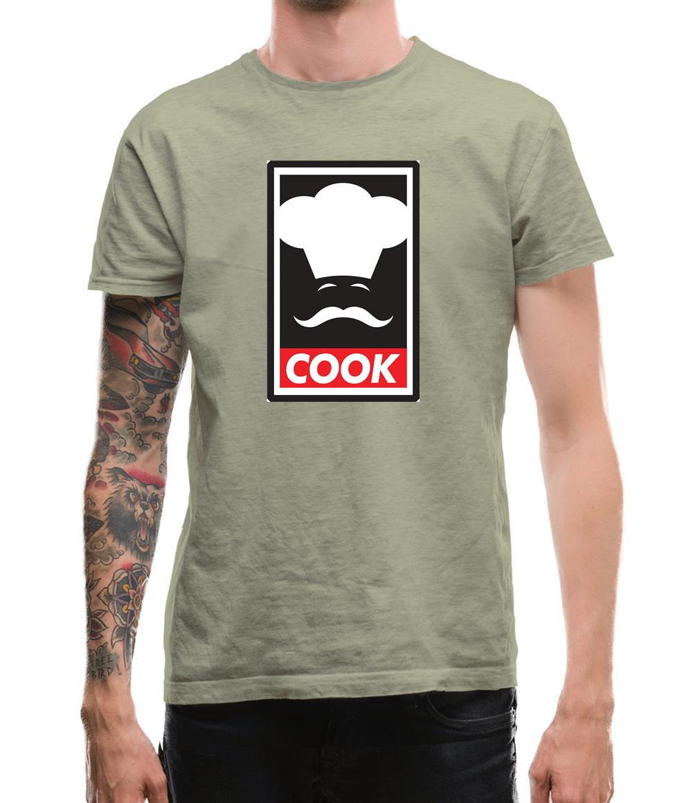 Obey Cook Mens T-Shirt Obey Cook Mens T-Shirt