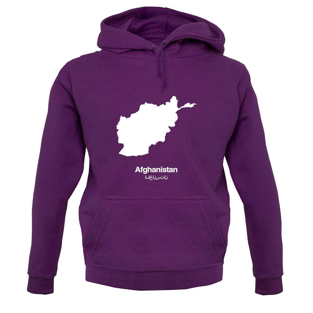 Afghanistan Silhouette unisex hoodie Afghanistan Silhouette unisex hoodie