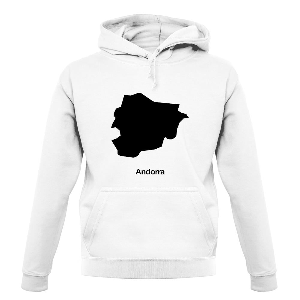 Andorra Silhouette unisex hoodie Andorra Silhouette unisex hoodie
