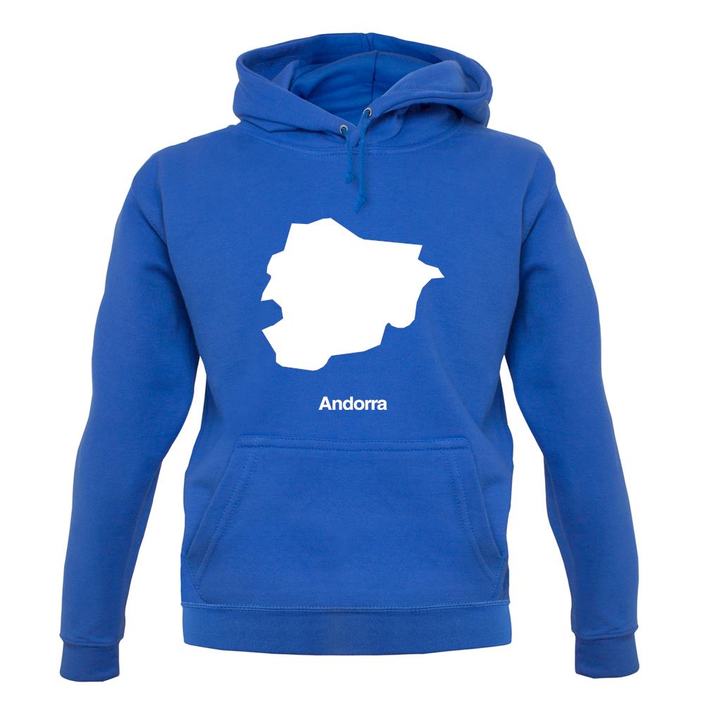 Andorra Silhouette unisex hoodie Andorra Silhouette unisex hoodie