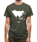 Asia Silhouette Mens T-Shirt Asia Silhouette Mens T-Shirt