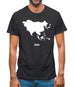 Asia Silhouette Mens T-Shirt Asia Silhouette Mens T-Shirt