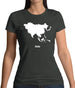 Asia Silhouette Womens T-Shirt Asia Silhouette Womens T-Shirt