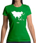 Asia Silhouette Womens T-Shirt Asia Silhouette Womens T-Shirt
