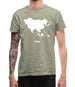 Asia Silhouette Mens T-Shirt Asia Silhouette Mens T-Shirt