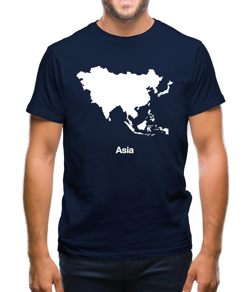 Asia Silhouette Mens T-Shirt Asia Silhouette Mens T-Shirt