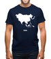 Asia Silhouette Mens T-Shirt Asia Silhouette Mens T-Shirt