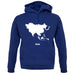 Asia Silhouette unisex hoodie Asia Silhouette unisex hoodie