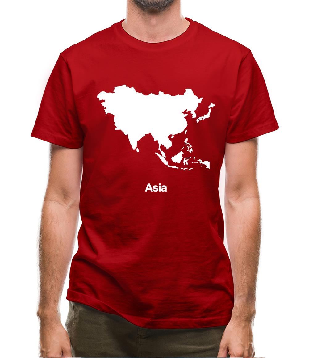 Asia Silhouette Mens T-Shirt Asia Silhouette Mens T-Shirt