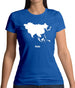 Asia Silhouette Womens T-Shirt Asia Silhouette Womens T-Shirt