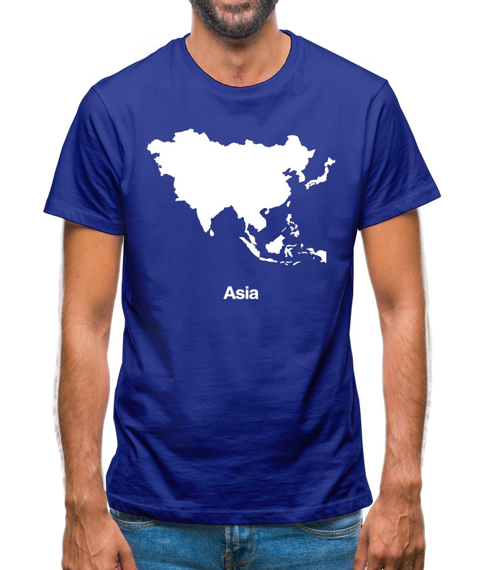 Asia Silhouette Mens T-Shirt Asia Silhouette Mens T-Shirt