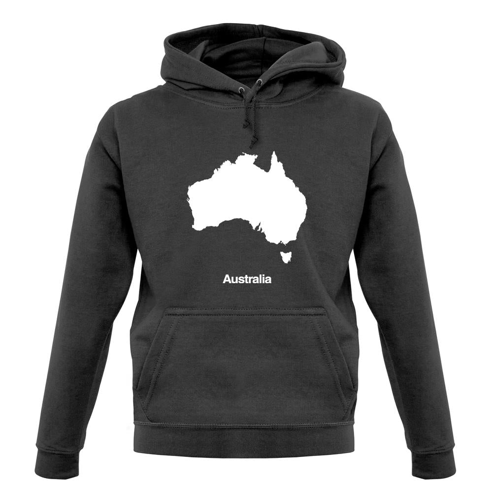 Australia Silhouette unisex hoodie Australia Silhouette unisex hoodie
