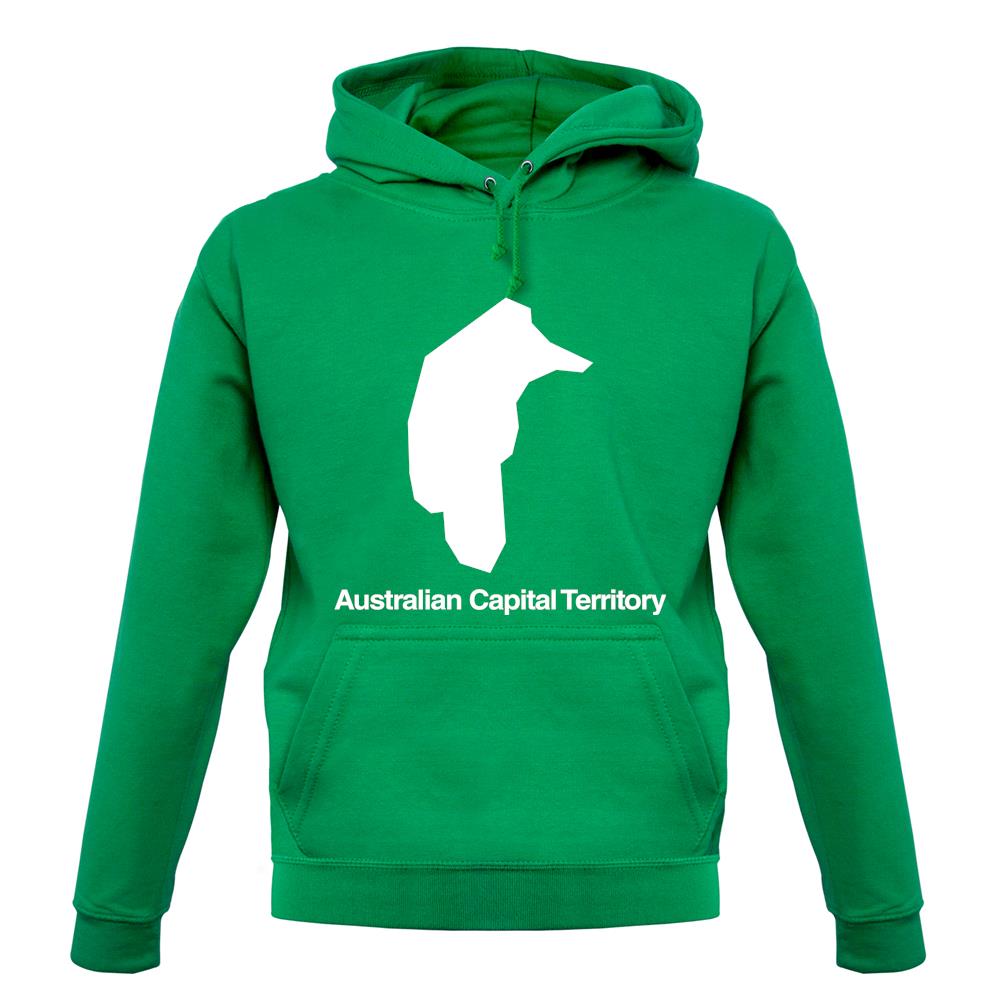 Australian Capital Territory Silhouette unisex hoodie Australian Capital Territory Silhouette unisex hoodie