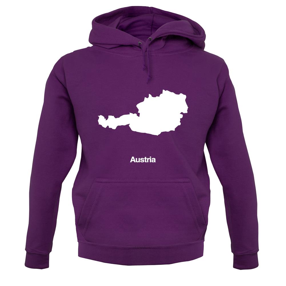 Austria Silhouette unisex hoodie Austria Silhouette unisex hoodie