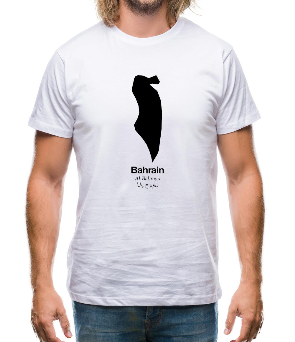 Bahrain Silhouette Mens T-Shirt Bahrain Silhouette Mens T-Shirt