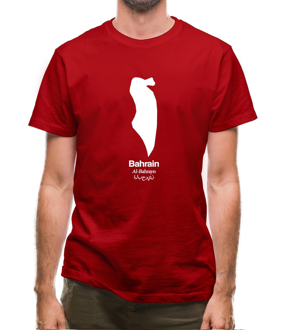 Bahrain Silhouette Mens T-Shirt Bahrain Silhouette Mens T-Shirt