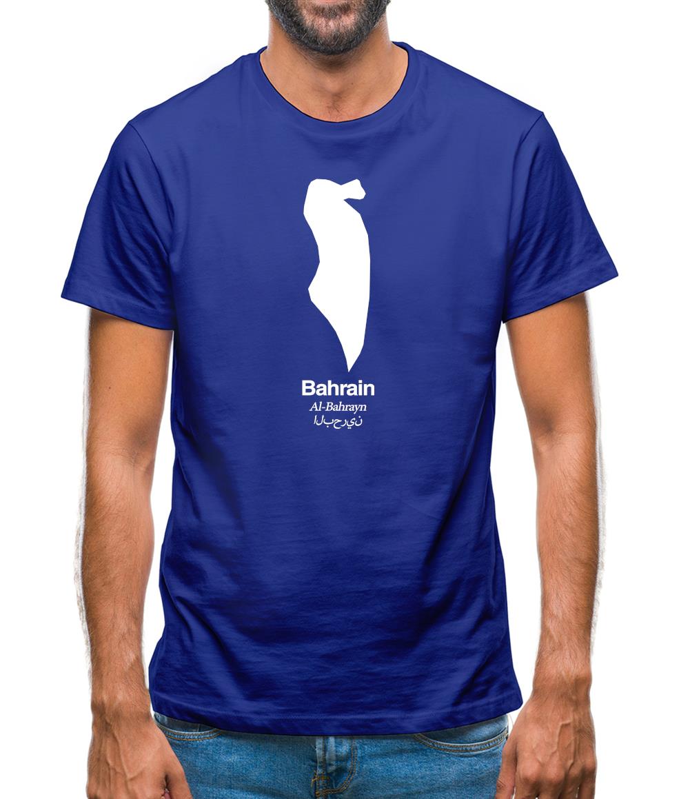Bahrain Silhouette Mens T-Shirt Bahrain Silhouette Mens T-Shirt