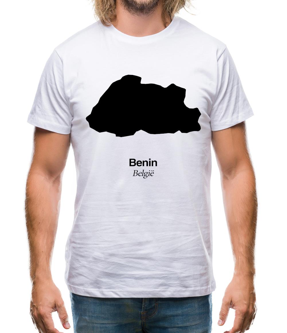 Benin Silhouette Mens T-Shirt Benin Silhouette Mens T-Shirt
