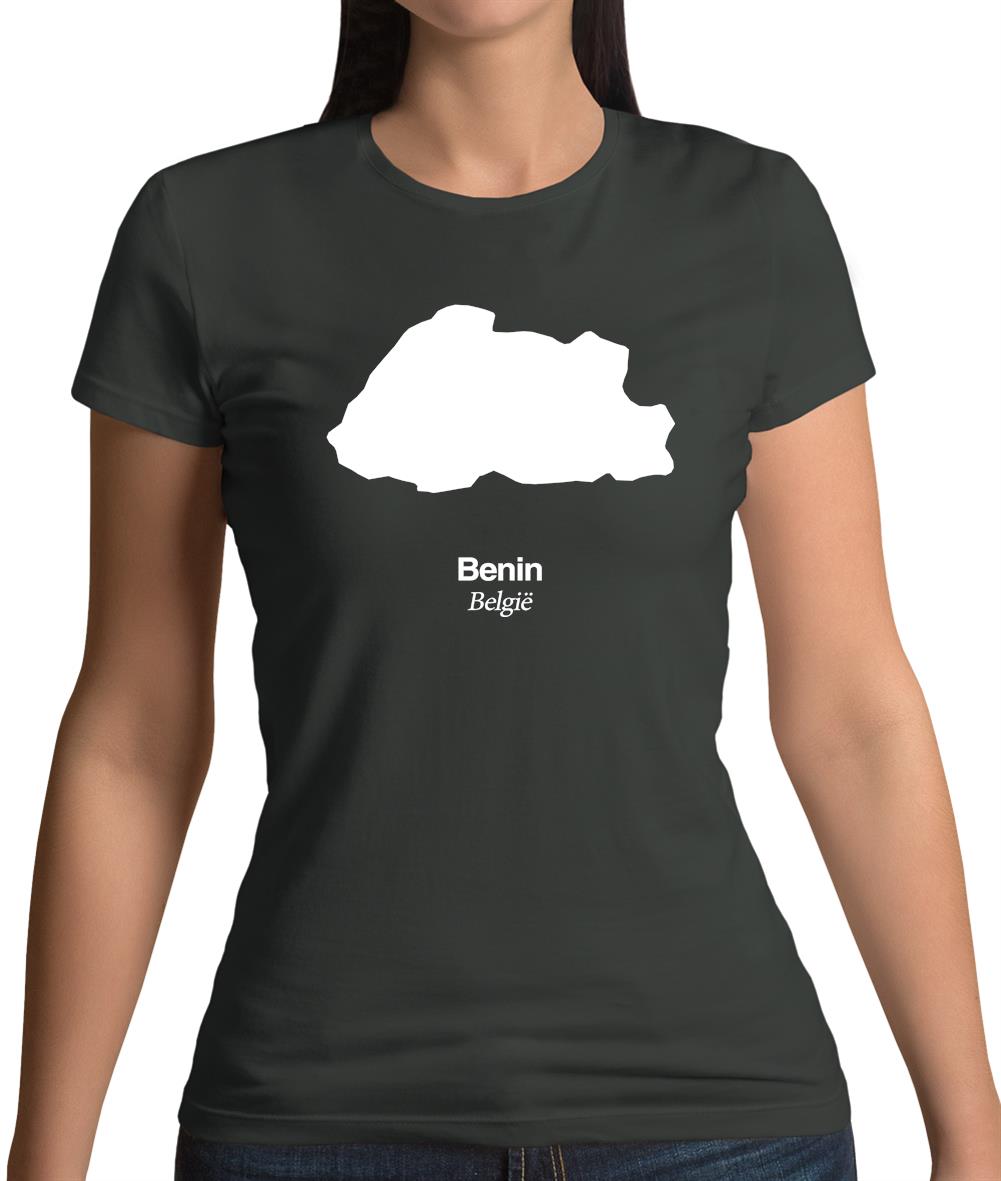 Benin Silhouette Womens T-Shirt Benin Silhouette Womens T-Shirt