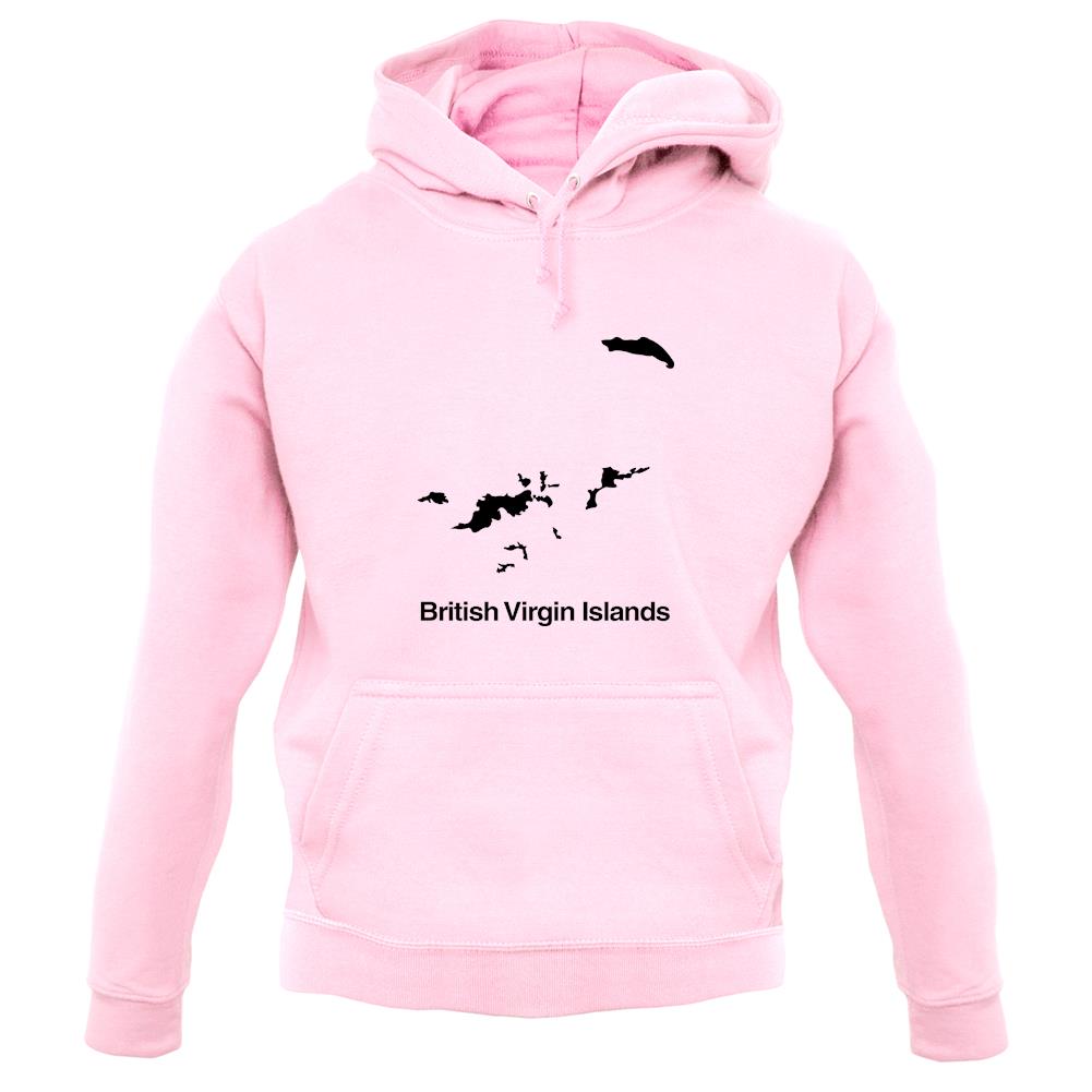 British Virgin Islands Silhouette unisex hoodie British Virgin Islands Silhouette unisex hoodie
