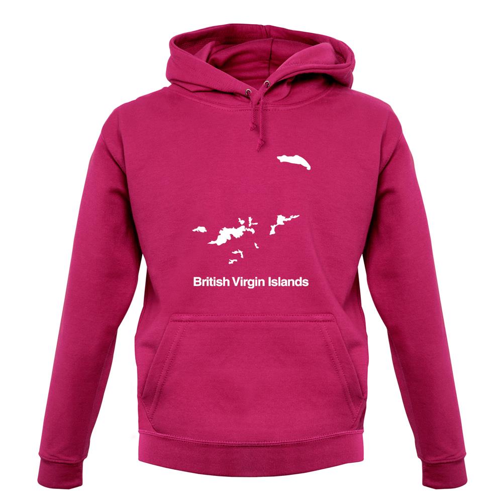 British Virgin Islands Silhouette unisex hoodie British Virgin Islands Silhouette unisex hoodie