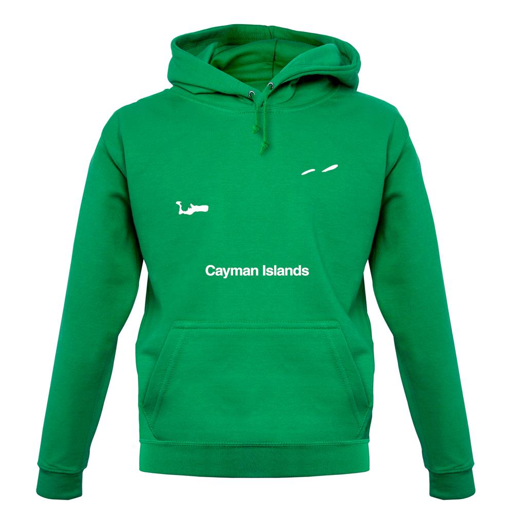 Cayman Islands Silhouette unisex hoodie Cayman Islands Silhouette unisex hoodie