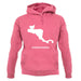 Central America Silhouette unisex hoodie Central America Silhouette unisex hoodie