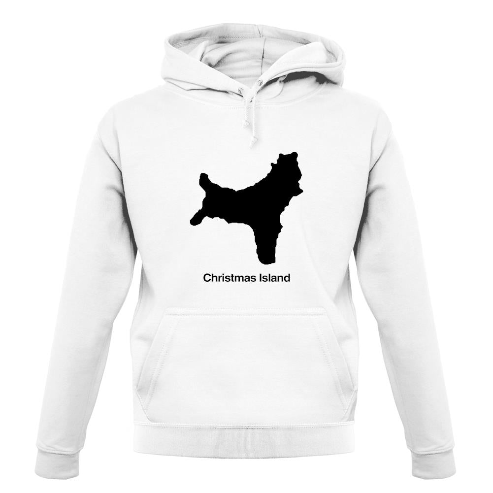 Christmas Island Silhouette unisex hoodie Christmas Island Silhouette unisex hoodie
