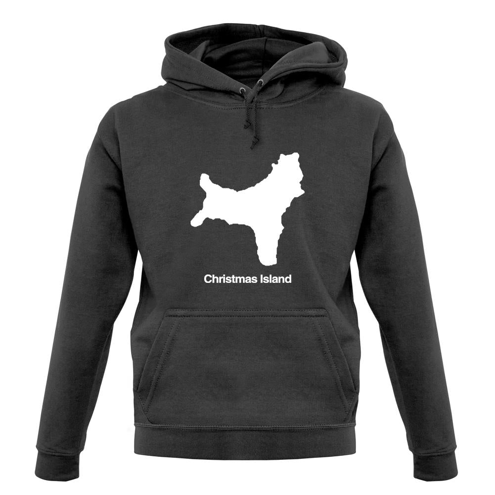 Christmas Island Silhouette unisex hoodie Christmas Island Silhouette unisex hoodie
