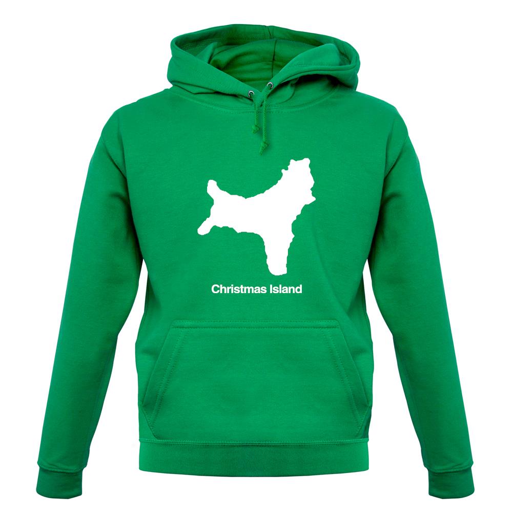 Christmas Island Silhouette unisex hoodie Christmas Island Silhouette unisex hoodie