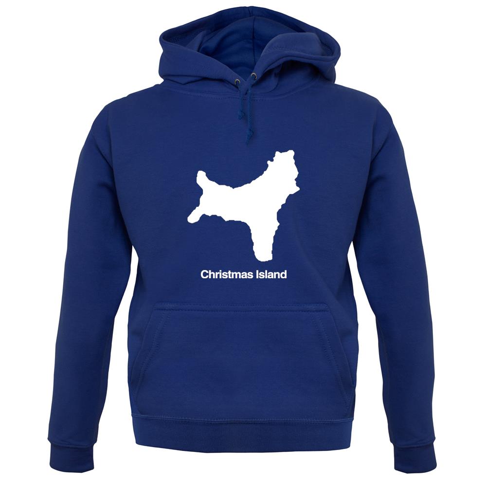 Christmas Island Silhouette unisex hoodie Christmas Island Silhouette unisex hoodie