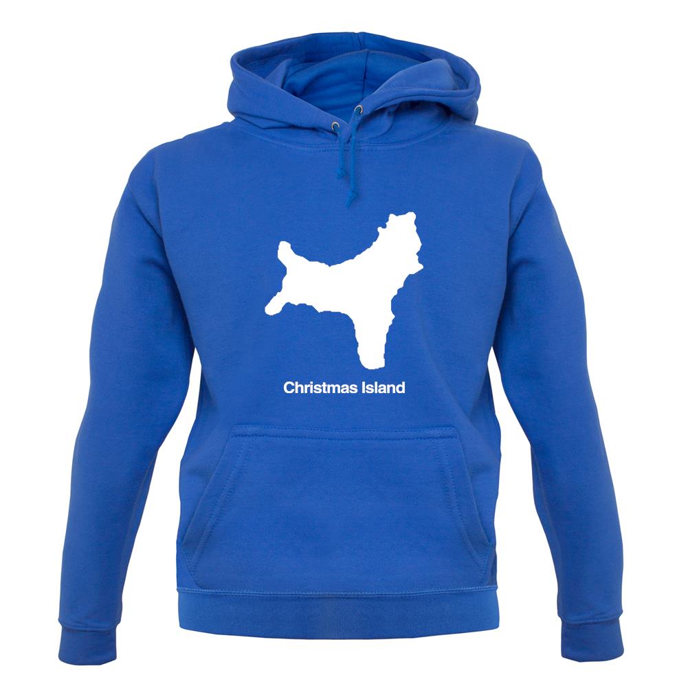Christmas Island Silhouette unisex hoodie Christmas Island Silhouette unisex hoodie