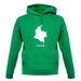 Colombia Silhouette unisex hoodie Colombia Silhouette unisex hoodie