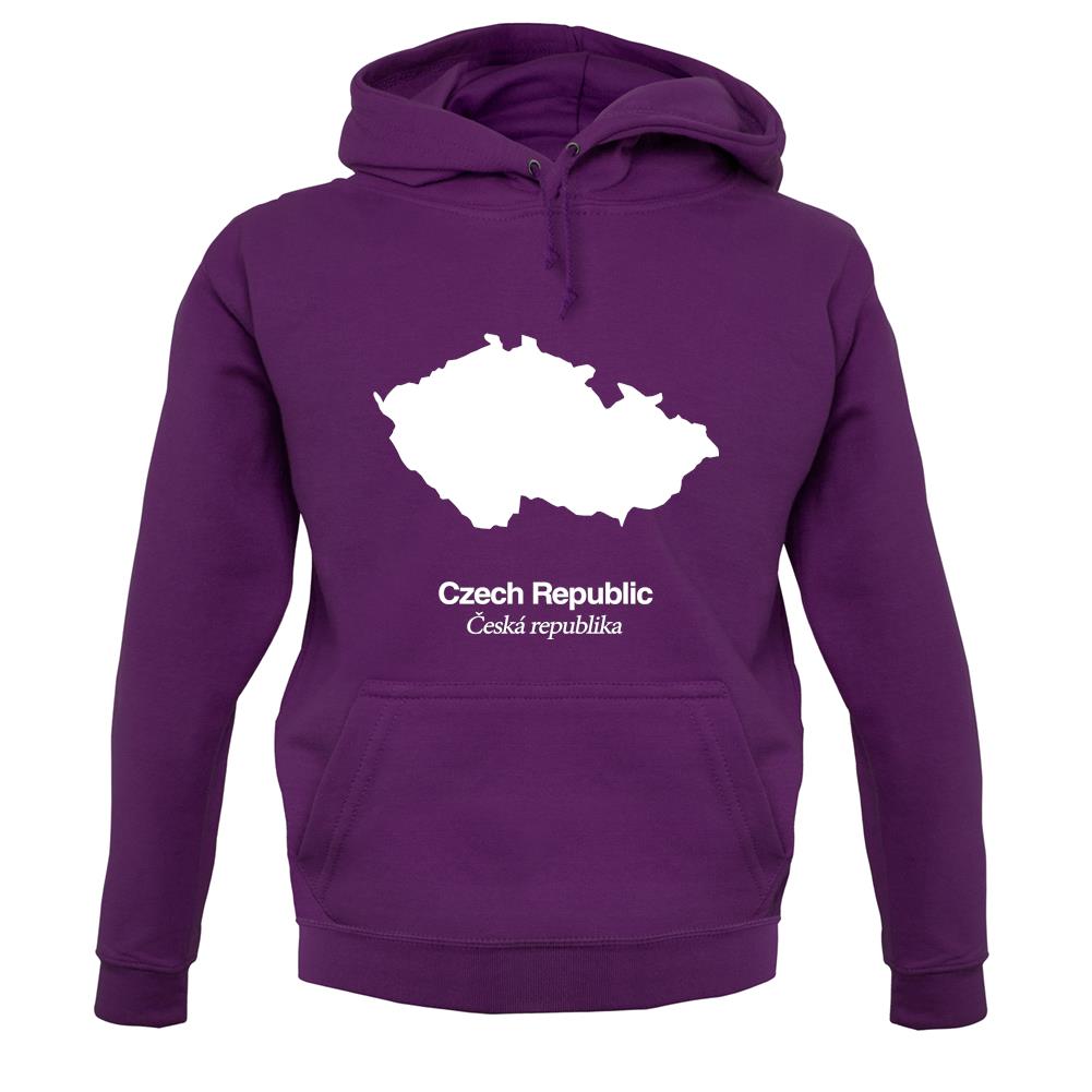 Czech Republic Silhouette unisex hoodie Czech Republic Silhouette unisex hoodie