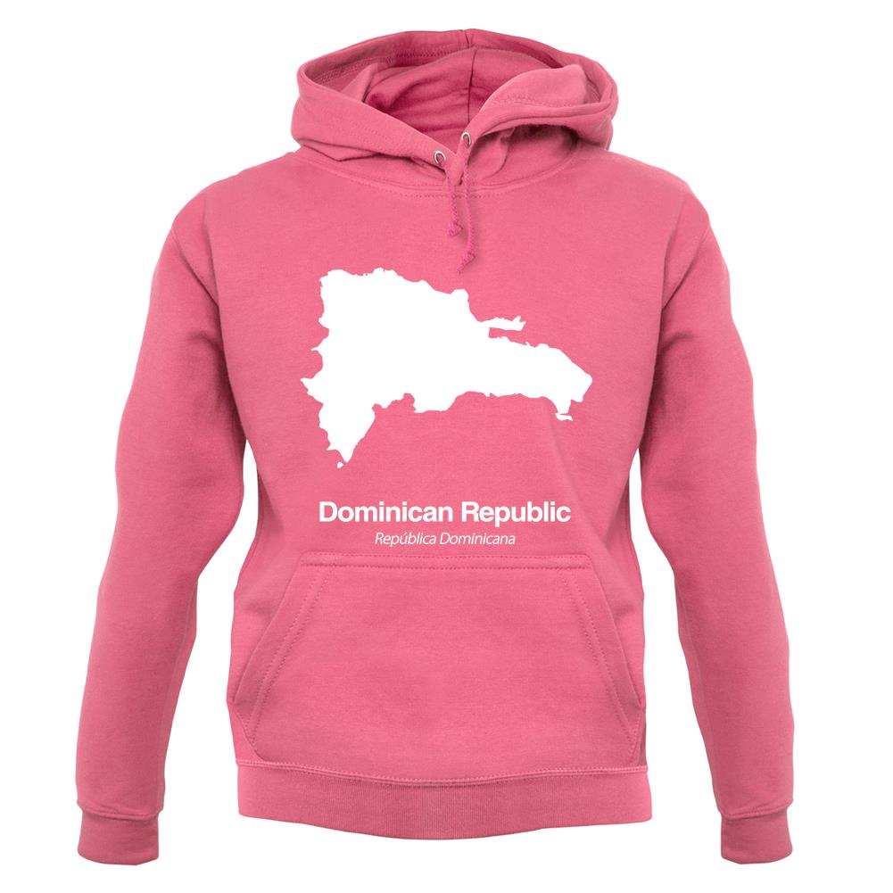 Dominican Republic Silhouette unisex hoodie Dominican Republic Silhouette unisex hoodie