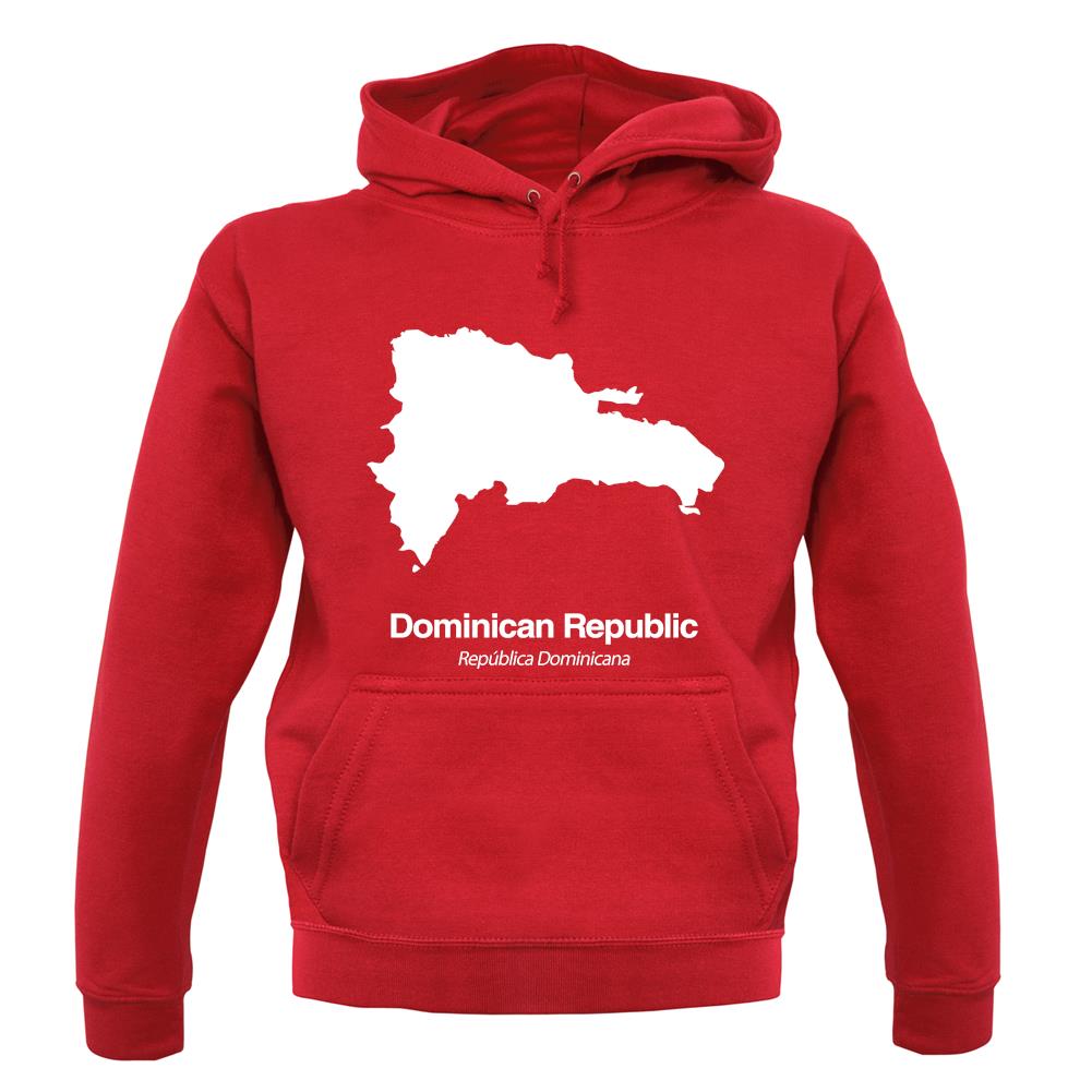 Dominican Republic Silhouette unisex hoodie Dominican Republic Silhouette unisex hoodie
