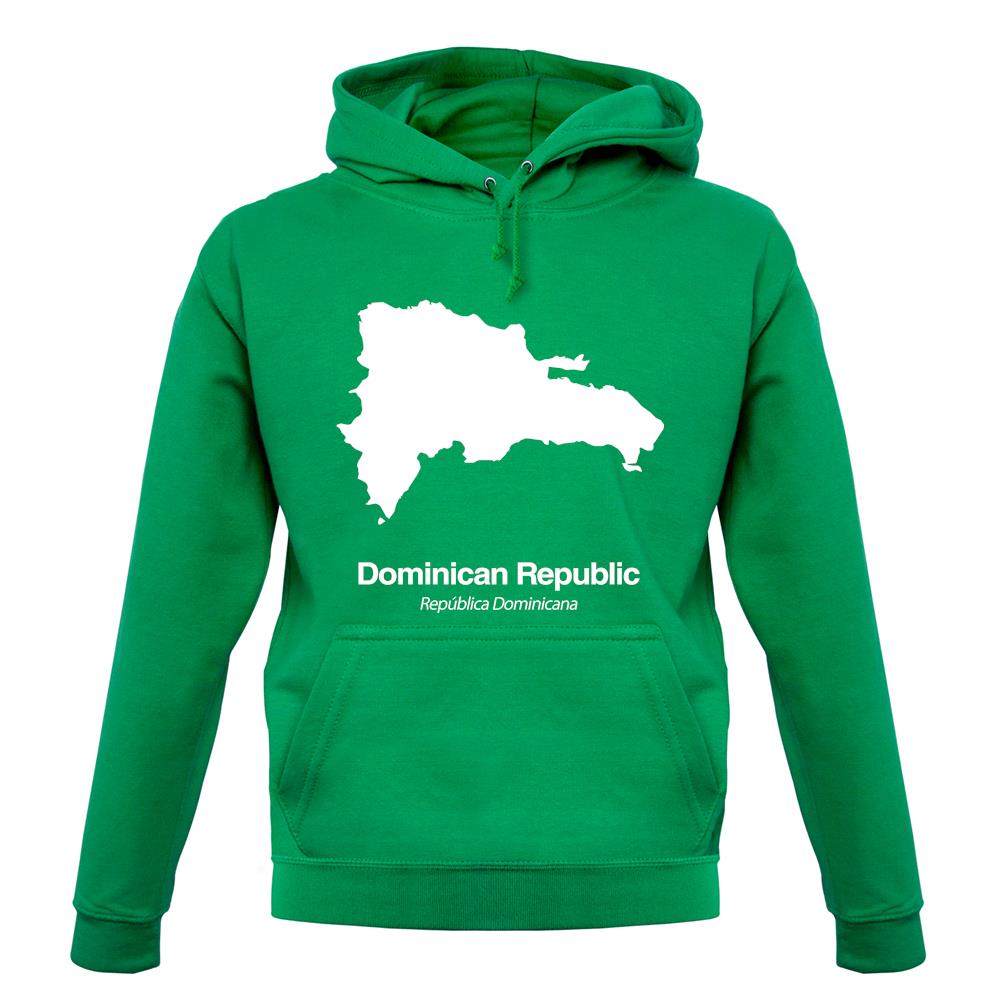 Dominican Republic Silhouette unisex hoodie Dominican Republic Silhouette unisex hoodie