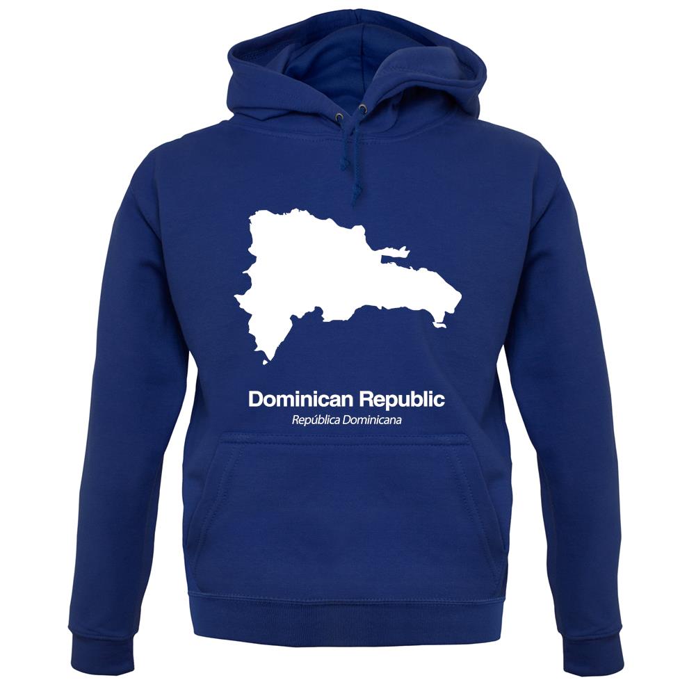 Dominican Republic Silhouette unisex hoodie Dominican Republic Silhouette unisex hoodie