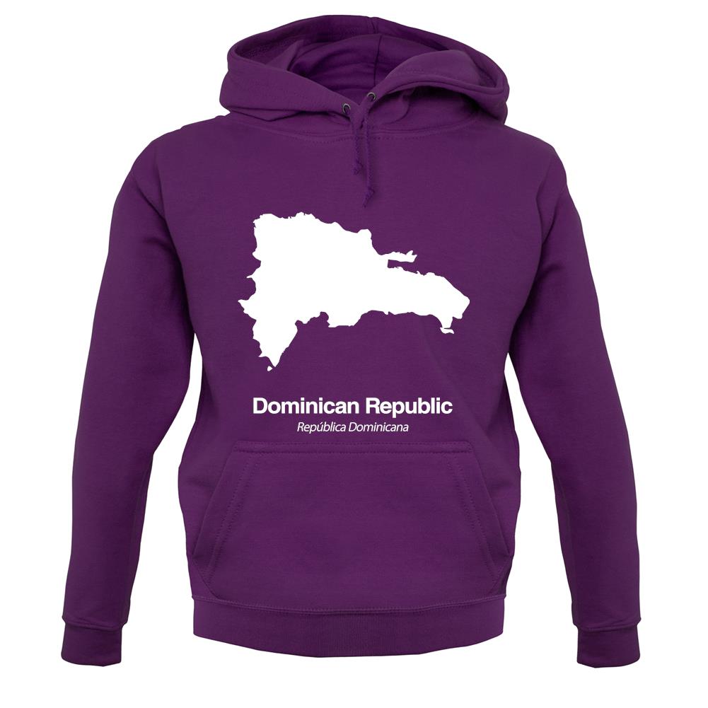 Dominican Republic Silhouette unisex hoodie Dominican Republic Silhouette unisex hoodie