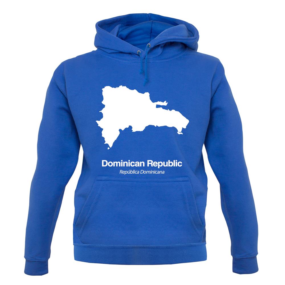 Dominican Republic Silhouette unisex hoodie Dominican Republic Silhouette unisex hoodie