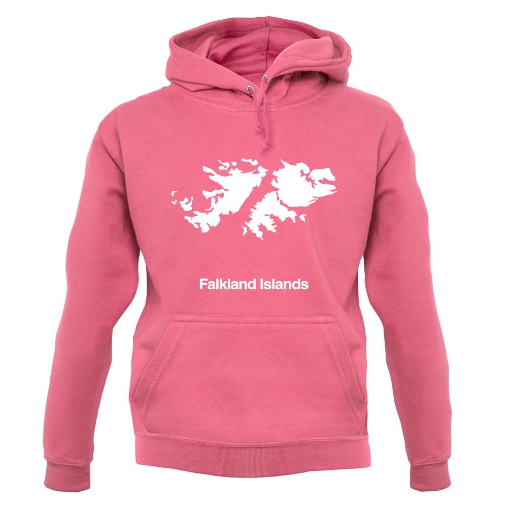 Falkland Islands Silhouette unisex hoodie Falkland Islands Silhouette unisex hoodie