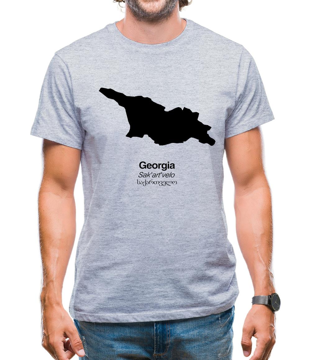 Georgia Silhouette Mens T-Shirt Georgia Silhouette Mens T-Shirt