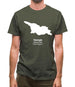 Georgia Silhouette Mens T-Shirt Georgia Silhouette Mens T-Shirt