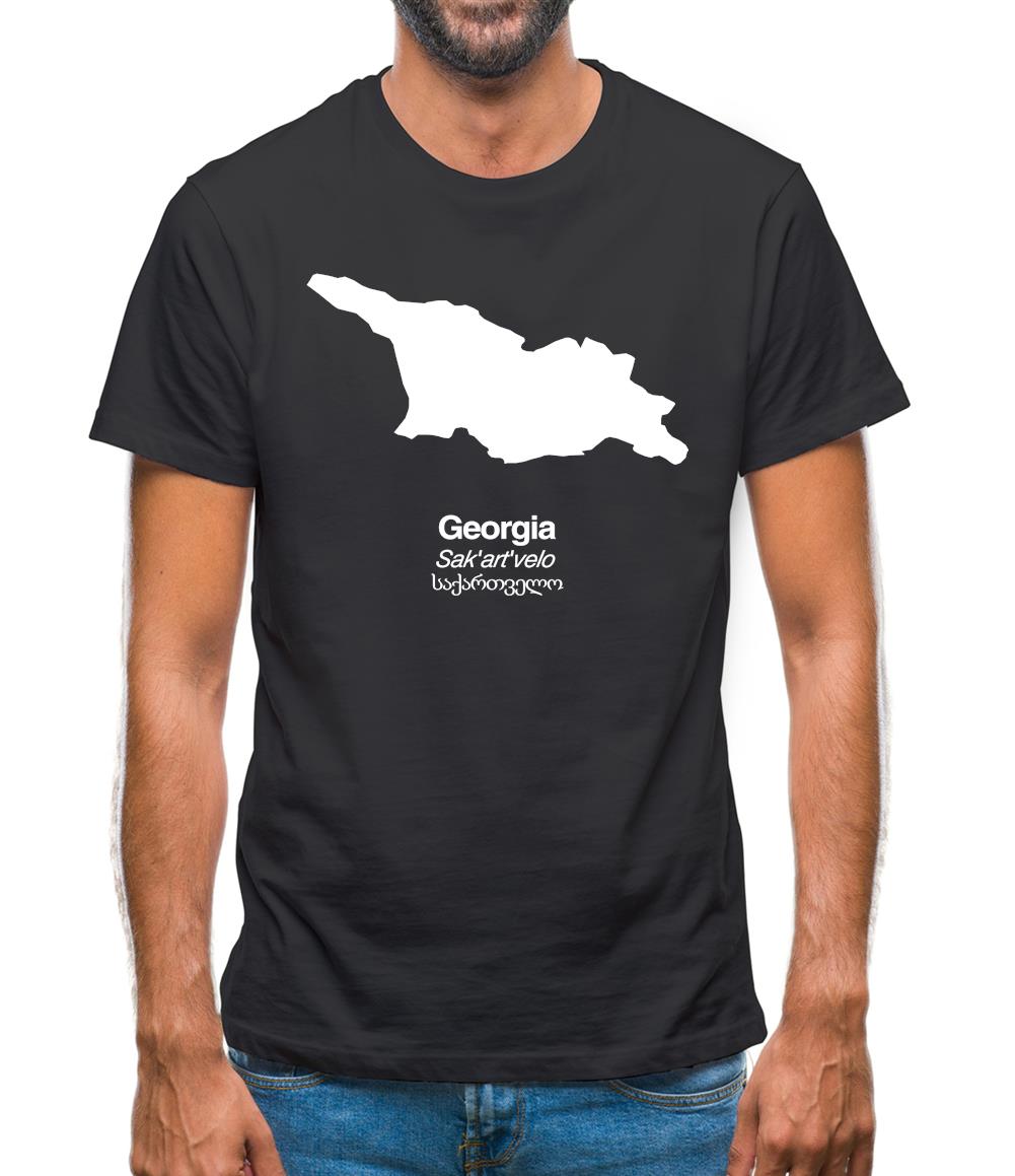 Georgia Silhouette Mens T-Shirt Georgia Silhouette Mens T-Shirt