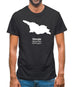 Georgia Silhouette Mens T-Shirt Georgia Silhouette Mens T-Shirt