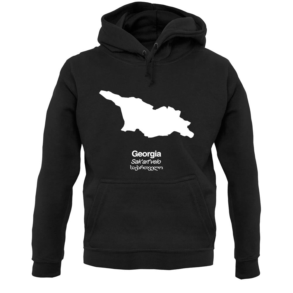 Georgia Silhouette Unisex Hoodie